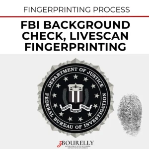 FBI Background Check, Livescan Fingerprinting, Tramite