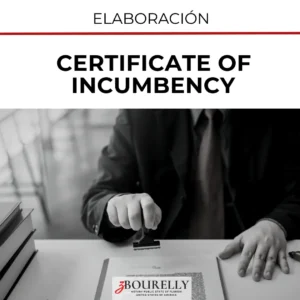 Certificate of Incumbency, Elaboración