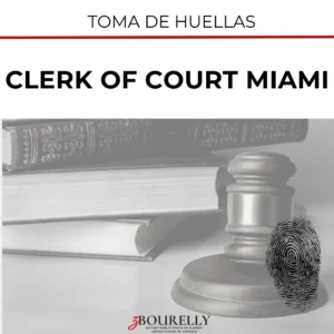 Clerk of Court Miami, Livescan Fingerprinting