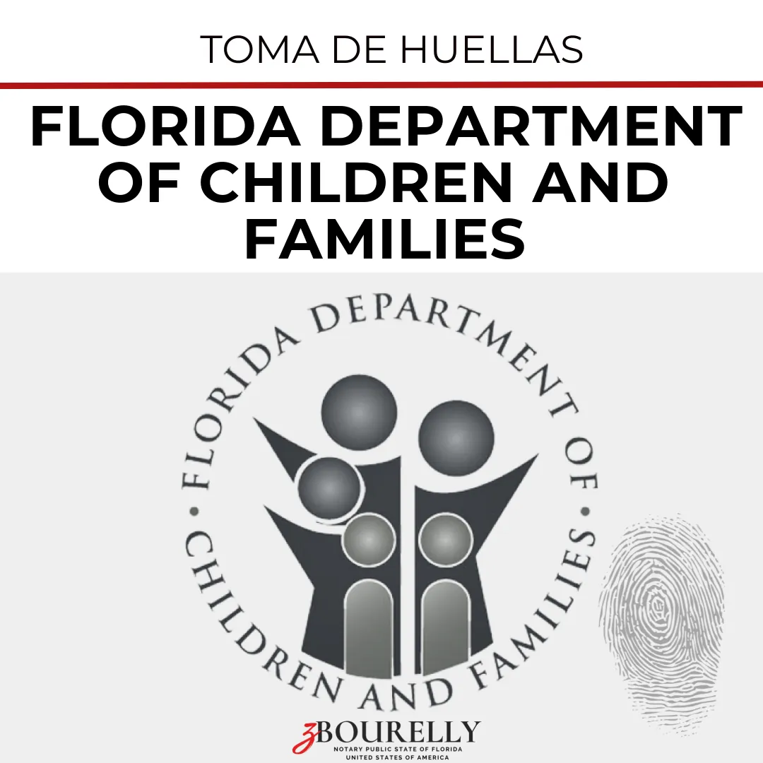 DCF Miami – Florida (Department of Children and Families) Fingerprinting
