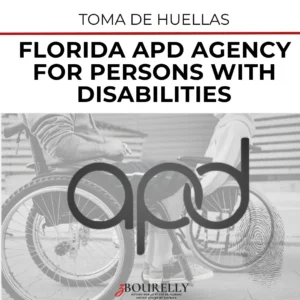 Florida APD Agency for Persons with Disabilities, Fingerprinting