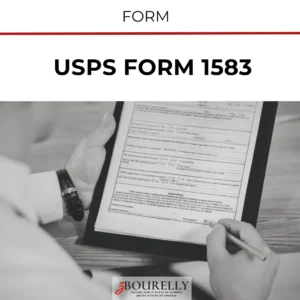 Form 1583 – USPS1583, Notarización Online