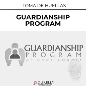 Guardianship Program Florida, Livescan Fingerprinting