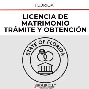 Licencia de Matrimonio en Florida