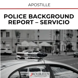 Police Background Report