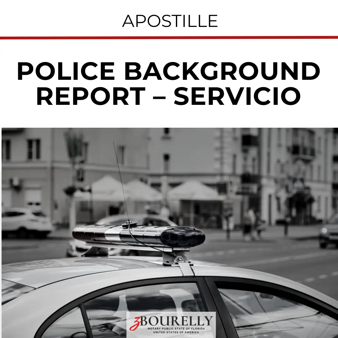 Police Background Report