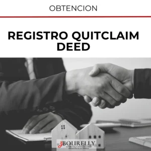 Registro Quitclaim Deed