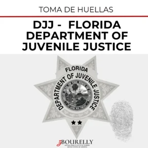 Florida Department of Juvenile Justice (DJJ), Livescan Fingerprinting