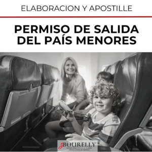 Permiso de Salida del País Menores
