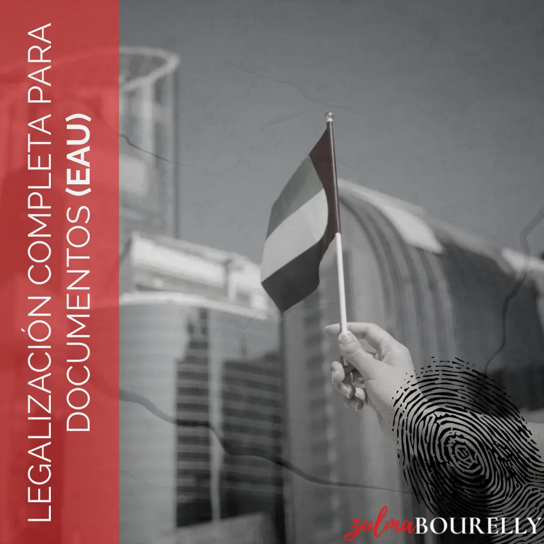 Legalizacion para documentos (EAU)