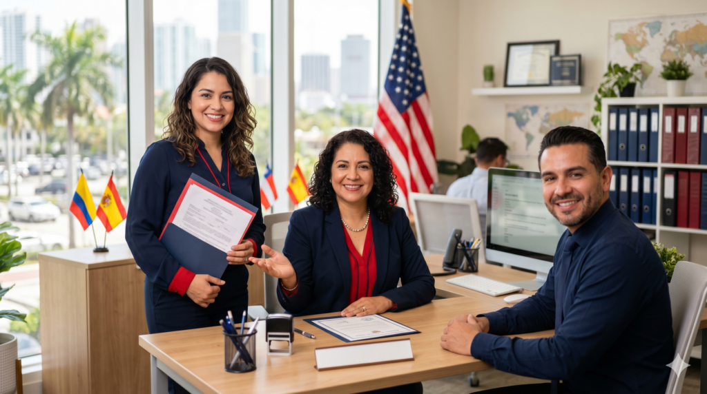 Equipo profesional de Apostille de la Haya en Miami