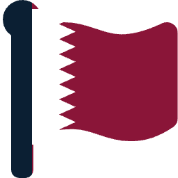 Flag of Qatar — Bandera de Qatar