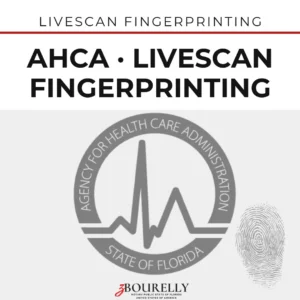 AHCA — Livescan Fingerprinting (Miami) · Apostille de la Haya