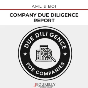 Company Due Diligence Report · Apostille de la Haya