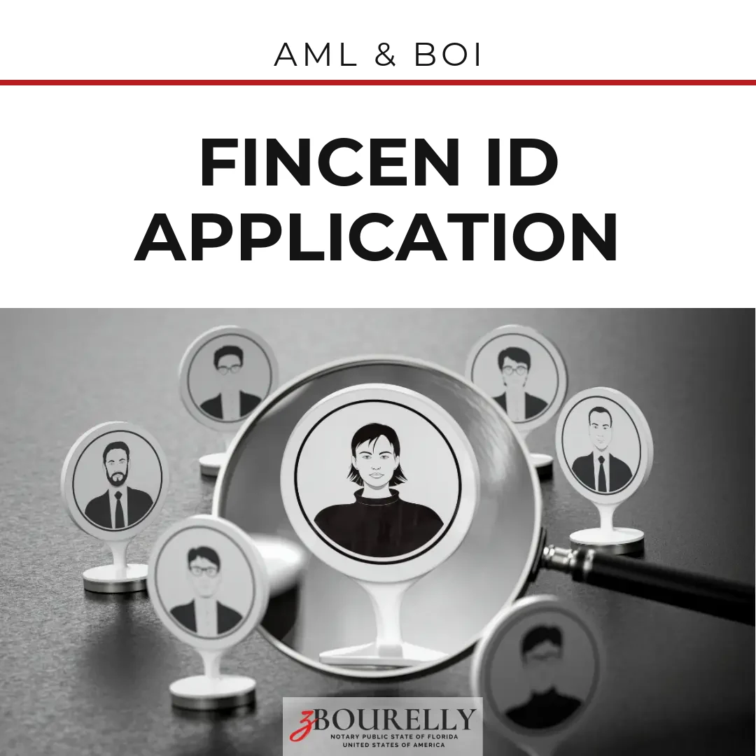 FinCEN ID Application · Apostille de la Haya
