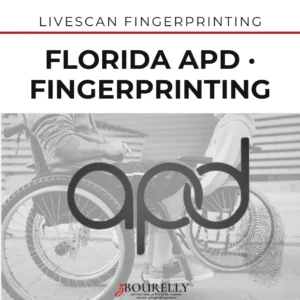 Florida APD (Agency for Persons with Disabilities) — Fingerprinting · Apostille de la Haya