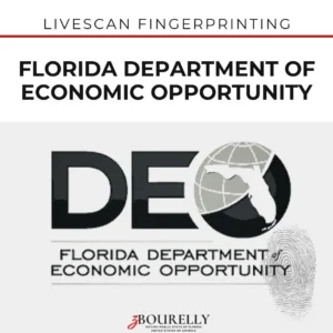 Florida Department of Economic Opportunity (DEO) — Fingerprinting · Apostille de la Haya