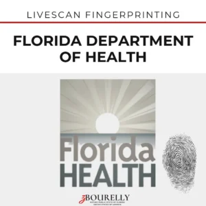 Florida Department of Health (DOH) — Livescan Fingerprinting · Apostille de la Haya