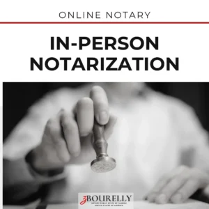 In-Person Notarization (Miami office) · Apostille de la Haya