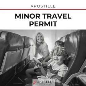 Minor Travel Permit — Drafting and Apostille · Apostille de la Haya