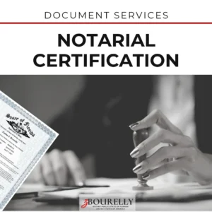 Notarial Certification — Drafting · Apostille de la Haya