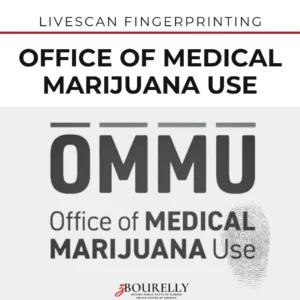 Office of Medical Marijuana Use (OMMU) — Livescan Fingerprinting · Apostille de la Haya