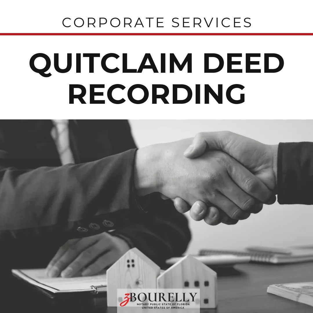 Quitclaim Deed Recording · Apostille de la Haya