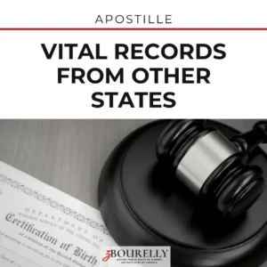 Vital Records from Other States — Apostille · Apostille de la Haya