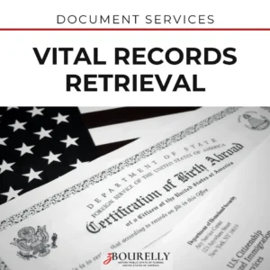 Vital Records Retrieval (U.S. certified copies) · Apostille de la Haya