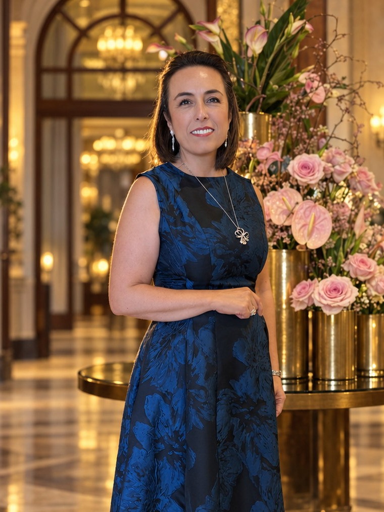 Zulma E. Bourelly, fundadora de Apostille de la Haya, en un evento en Miami